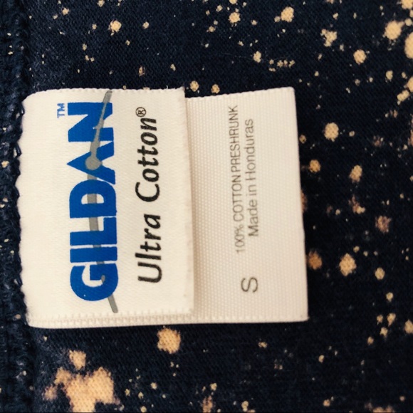 R U ROLLING Galaxy Tie-Dye Distressed Muscle Tank - Picture 5 of 5